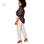 Calça Social Branca Plus Size alfaiataria com elastano 46-60 - Imagem 4