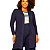 CASACO CARDIGAN FEMININO PLUS SIZE MALHA LANZINHA COM BOLSOS AZUL MARINHO TAMANHO GRANDE DO 42 AO 60 - Imagem 1