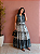 SAIA LONGA FEMININA PLUS SIZE CURVY TRÊS MARIAS TECIDO ESTAMPADO TAMANHO GRANDE EVENGÉLICO GG-48 - Imagem 1