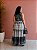 SAIA LONGA FEMININA PLUS SIZE CURVY TRÊS MARIAS TECIDO ESTAMPADO TAMANHO GRANDE EVENGÉLICO GG-48 - Imagem 3
