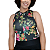 BLUSA CROPPED FEMININA REGATA PLUS SIZE PROMOÇÃO MALHA SUPLEX RECORTES TAMANHOS GRANDES 44 E 46 - Imagem 11