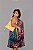 VESTIDO PLUS SIZE MIDI ALÇA VISCOSE ESTAMPADA COM BABADO TAMANHO CURVY G-44 CASUAL EVANGÉLICO - Imagem 4