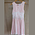 VESTIDO REGATA EVASÊ CAMADAS CHIFFON COM RENDA GUIPIR FESTA CASAMENTO COR ROSÊ TAMANHO 42/44 - Imagem 4
