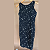 VESTIDO TUBINHO CURTO FESTA NOITE REGATA JUSTO MALHA JACQUARD PRETO TAMANHO 38 - Imagem 6