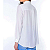 CAMISA BÁSICA SOCIAL FEMININA EM VISCOSE BRANCA MANGA LONGA E ALONGADA TAMANHO 42/44 - Imagem 5