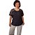 Blusa Básica Feminina Plus Size em malha com Recorte ombro em Renda - Imagem 6