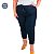 Calça Jogging Feminina Plus Size em Bengaline Jeans tamanho grande do 52 ao 58 jogger cintura alta com bolso - Imagem 5