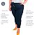 Calça Jogging Feminina Plus Size em Bengaline Jeans tamanho grande do 52 ao 58 jogger cintura alta com bolso - Imagem 7
