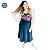 Saia Midi Plus Size em malha Tamanho 46-48. Suplex estampado - Imagem 11