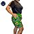 Shorts Curto Plus Size estampado Africano tecido 100% Algodão - Imagem 1
