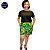 Shorts Tecido Curto Plus Size em estampado Africano  tecido 100% Algodão - Imagem 2