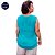 Regata Decote Plus Size em Chiffon - Imagem 7
