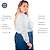 Calça Alfaiataria Plus Size Feminina cintira alta com bolso Pantalona Elegante tamanho 46 verde militar - Imagem 11