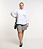 Camisa Feminina Plus Size BRANCA Viscose com Elastano tam.50 - Imagem 3