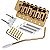 PONTE TREMOLO PARA STRATO KIT DOURADO RONSANI - Imagem 1