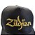 BONE TRUCKER LOGO ZILDJIAN DOURADO AJUSTAVEL PRETO - Imagem 2