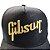 BONE TRUCKER LOGO GIBSON DOURADO PRETO AJUSTAVEL - Imagem 2