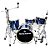 BATERIA NAGANO WORLD B BOP BLUES RACE BUMBO 18'' TOM 12'' - Imagem 1