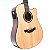 VIOLAO FOLK CRAFTER  TAMPO SOLIDO SATIN DXE-600 ABLE - Imagem 4