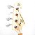 BAIXO JAZZ BASS SX 4 CORDAS CORPO EM ASH AMERICANO - Imagem 4