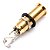 JACK PLUG MONO P10 BLINDADO CJK 3 CUSTOM SOUND DOURADO - Imagem 2