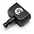 ENROLADOR DE CORDAS PLASTICO CUSTOM SOUND PRETO - Imagem 4