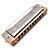 GAITA DE BOCA  HERING DELTA BLUES HARMONICA EM B (SI) 1120B - Imagem 2