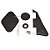 ESCUDO LES PAUL E TAMPAS TRASEIRAS KIT COMPLETO PRETO - Imagem 1