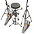 BATERIA RMV INFINITY BUMBO 22'' PRETA STRIPE COBRE COMPLETA - Imagem 7