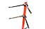 SUPORTE STAY 2 TECLADOS SLIM 1100/02 VERMELHO COM BAG - Imagem 4