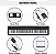 PIANO DIGITAL YAMAHA P45B COM FONTE E PEDAL - Imagem 6