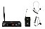 MICROFONE SEM FIO LAPELA OU HEADSET DYLAN UDX-03 30 CANAIS - Imagem 1