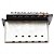 PONTE GUITARRA TREMOLO STRATO SUNG IL BS006 PRETA COMPLETA - Imagem 4