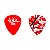 PALHETA EDDIE VAN HALEN VERMELHA MAXGRIP 0.60MM C/6 DUNLOP - Imagem 2