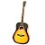 VIOLÃO MEMPHIS TAGIMA AÇO ACUSTICO MW-20 NC SUNBURST SATIN - Imagem 1