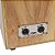 CAJON FSA KICK BOX ELÉTRICO CAPTAÇÃO DUPLA NATURAL FKB01 - Imagem 5