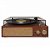 TOCA DISCOS RAVEO (MARROM),RADIO FM, USB,REPRODUZ E GRAVA E BLUETOOTH - Imagem 4