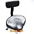 BANCO DE BATERIA SPANKING ENCOSTO COM REGULAGEM DE ALTURA - Imagem 3