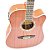 VIOLÃO STRINBERG FOLK ELÉTRICO LE30C MAHOGANY COM AFINADOR - Imagem 2