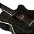 VIOLÃO MALIBU ELETRICO ARTISTICO AÇO EVEREST BLACK SATIN - Imagem 2