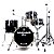 BATERIA NAGANO BEAT ACÚSTICA EBONY SPARKLE BUMBO 16" COMPACTA - Imagem 1