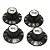 KNOB CUSTOM SOUND WHITCH HAT CKB VOL, VOL, TONE, TONE - Imagem 1