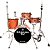 BATERIA NAGANO BEAT ACÚSTICA TANGERINE MATT BUMBO 16" COMPACTA - Imagem 2