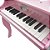 PIANO INFANTIL DE CALDA CUSTOM KIDS CKPI 30 TECLAS ROSA PK - Imagem 4