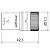 CONECTOR PLUG ROXTONE XLR MACHO ROTATIVO LINHA LX3M - Imagem 2