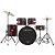 BATERIA VOGGA ACUSTICA SERIE URBAN VPD122 WR VINHO - Imagem 1