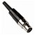 CONECTOR CUSTOM SOUND MINI XLR FEMEA 4 POLOS PROFISSIONAL - Imagem 3