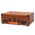VITROLA TOCA DISCOS MALETA RAVEO SONETTO VINTAGE BROWN - Imagem 2