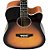 VIOLAO WALDMAN DCE-141 LINHA BLASTONE FINE SB SUNBURST - Imagem 2