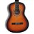 VIOLAO MYTH MT39N NYLON ACUSTICO SUNBURST - Imagem 3
